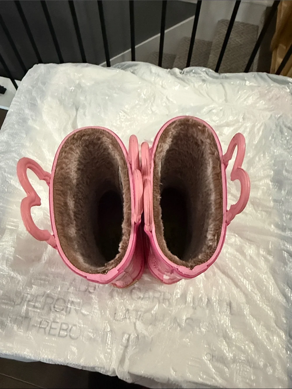 Western Chief Pink Minnie Mouse Kids Rain Boots